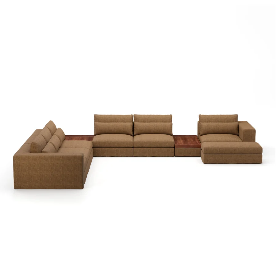 Stellar Works Atelier Skirt Sectional Configuration 4 #10