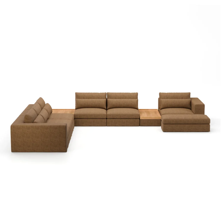 Stellar Works Atelier Skirt Sectional Configuration 4 #19