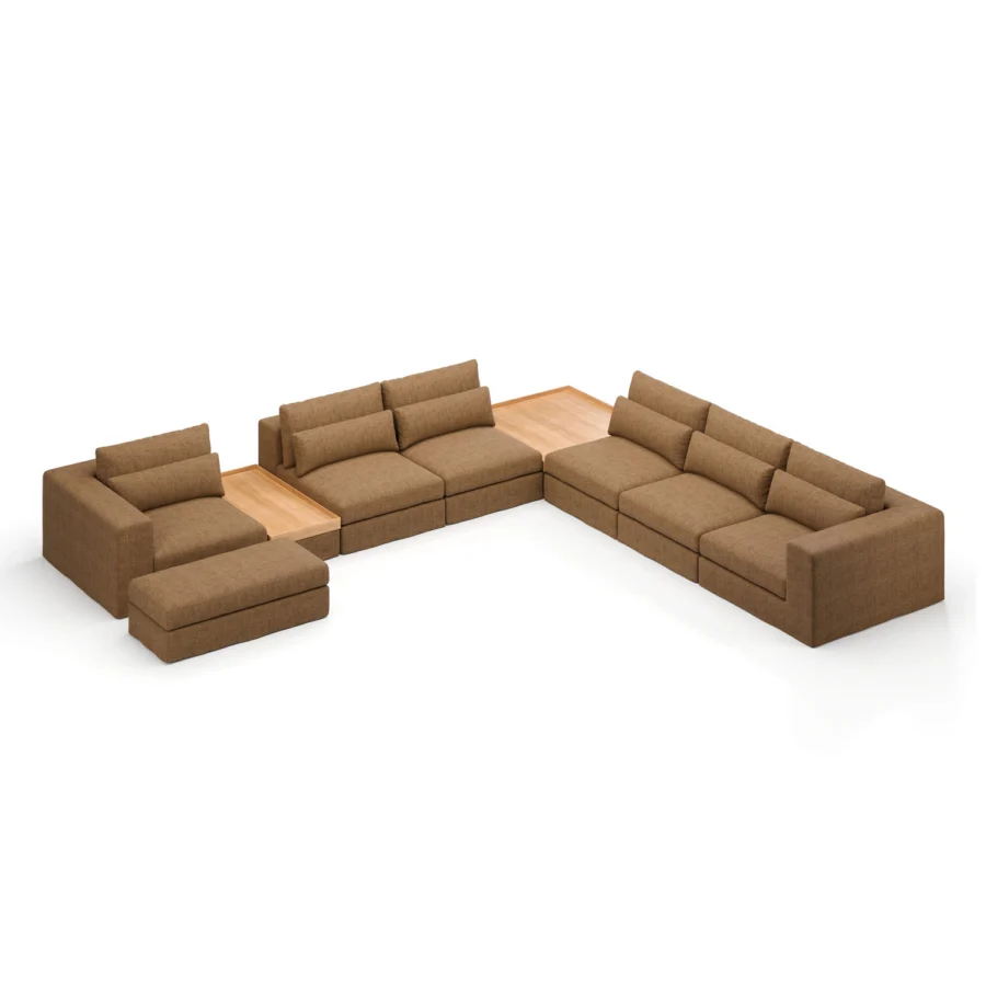 Stellar Works Atelier Skirt Sectional Configuration 4 #20