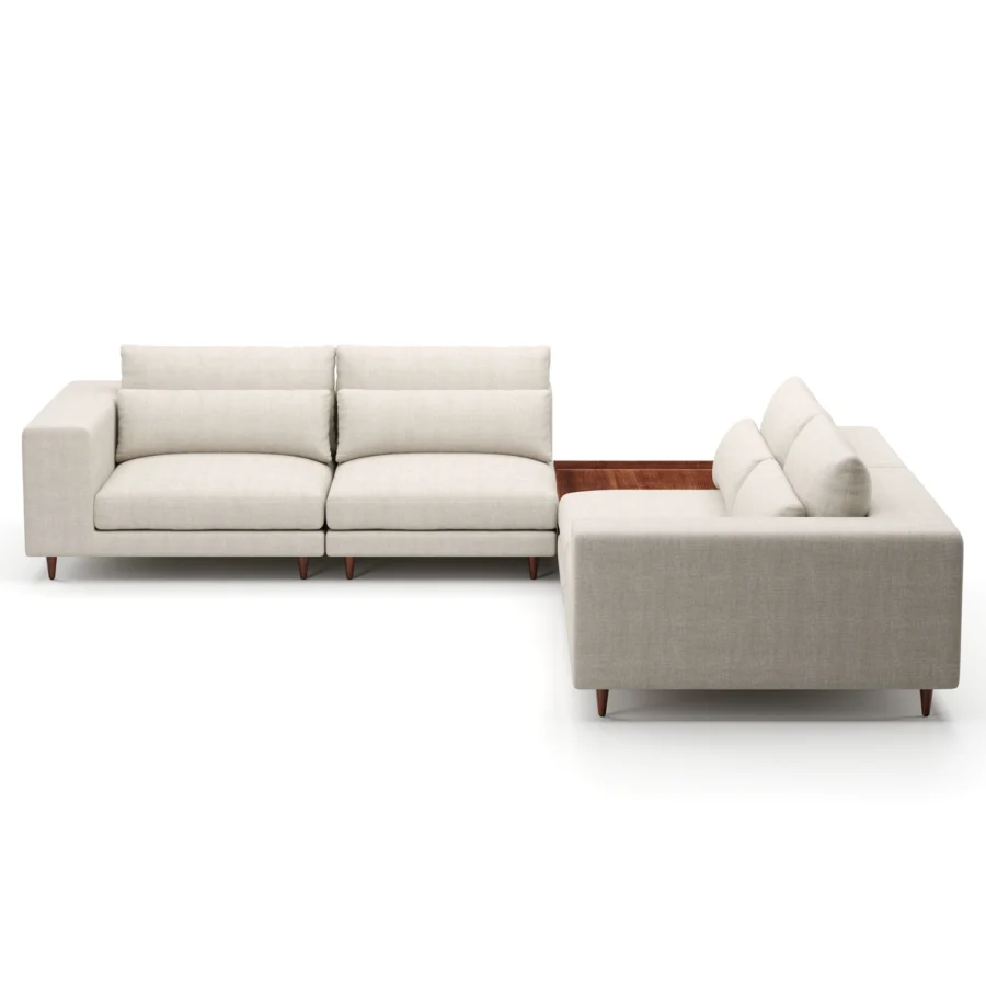 Stellar Works Atelier Leg Sectional Configuration 5 #6