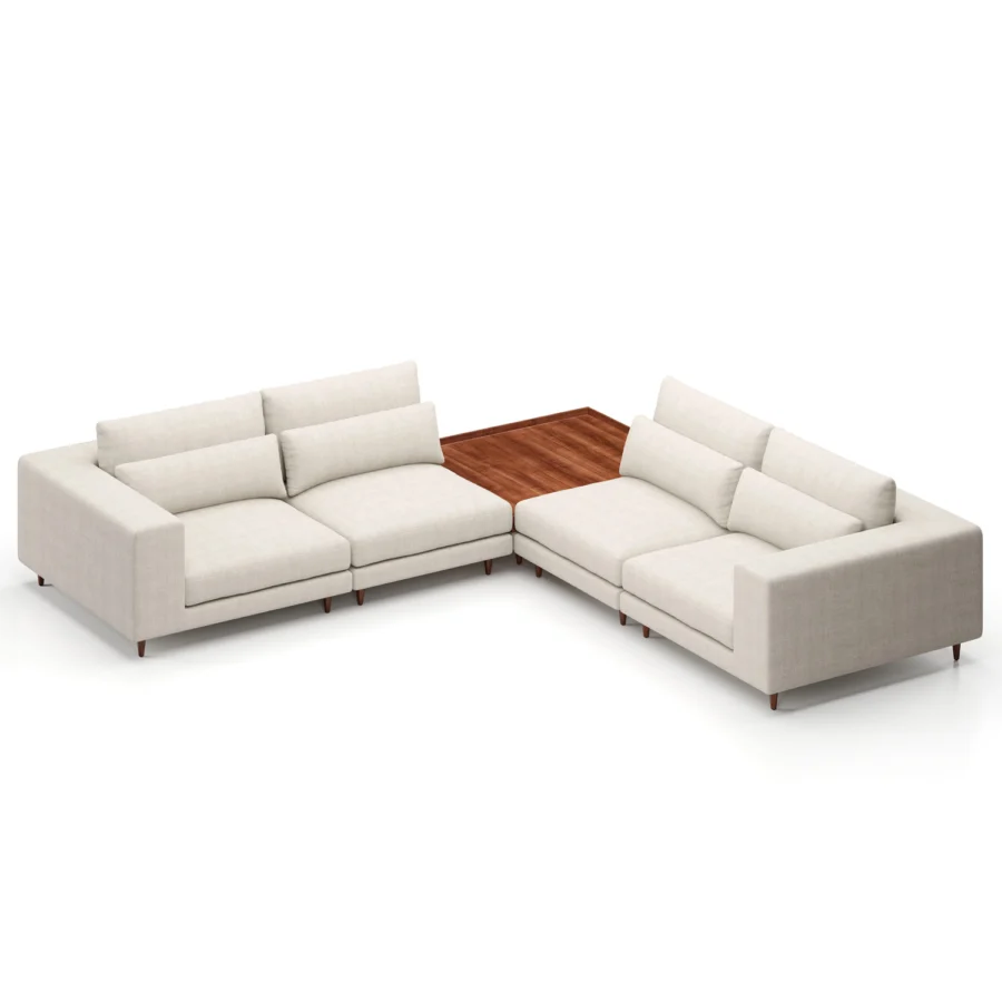 Stellar Works Atelier Leg Sectional Configuration 5 #7