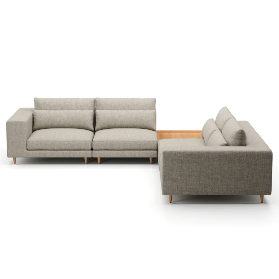 Stellar Works Atelier Leg Sectional Configuration 5 #12