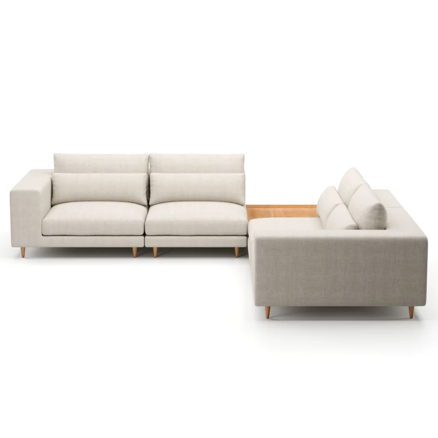 Stellar Works Atelier Leg Sectional Configuration 5 #16