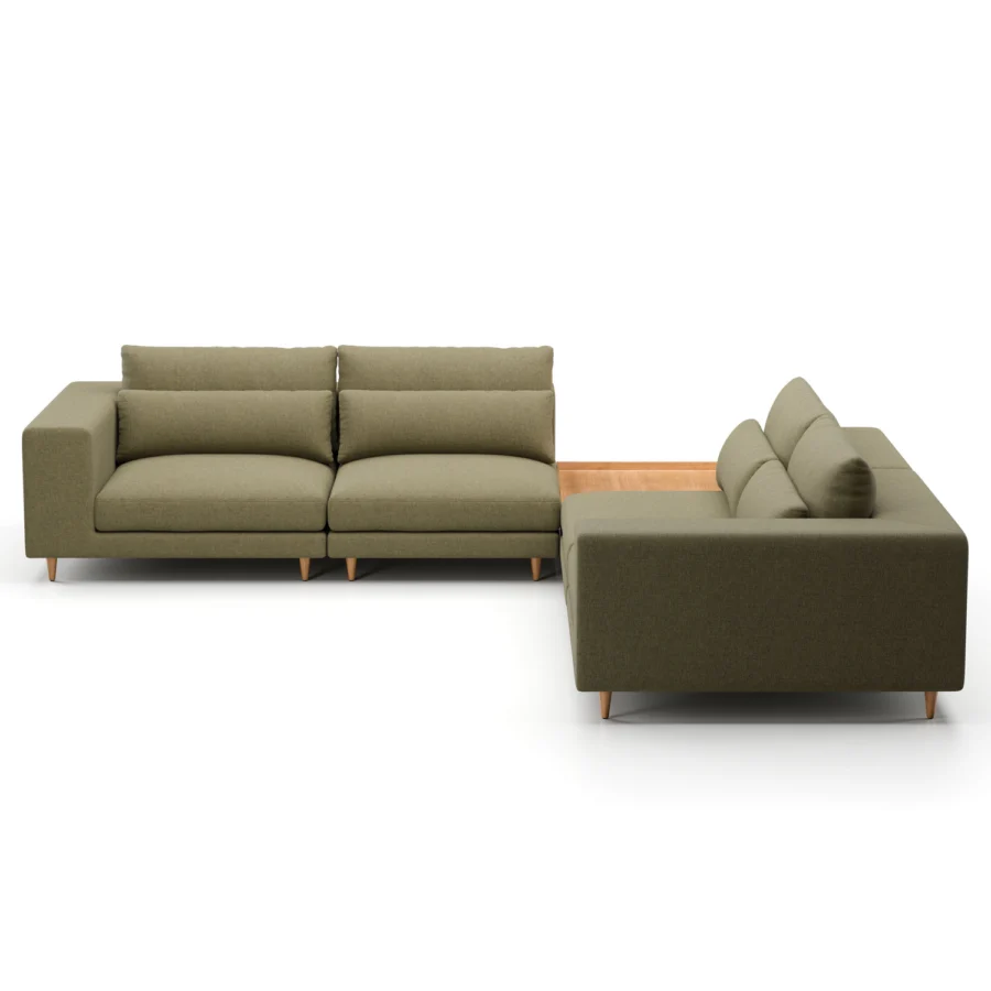 Stellar Works Atelier Leg Sectional Configuration 5 #2