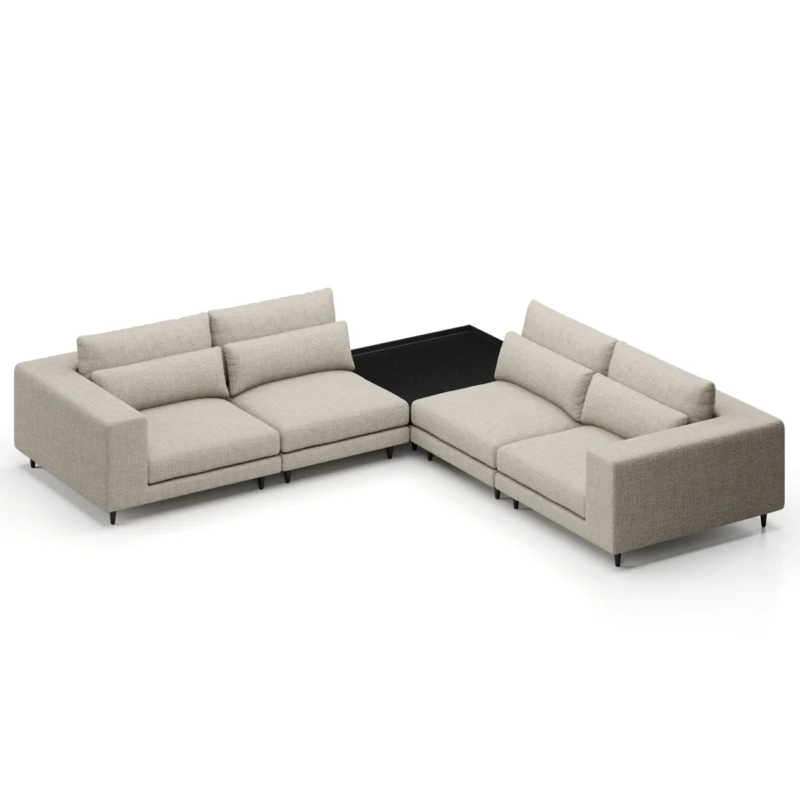 Stellar Works Atelier Leg Sectional Configuration 5 #22