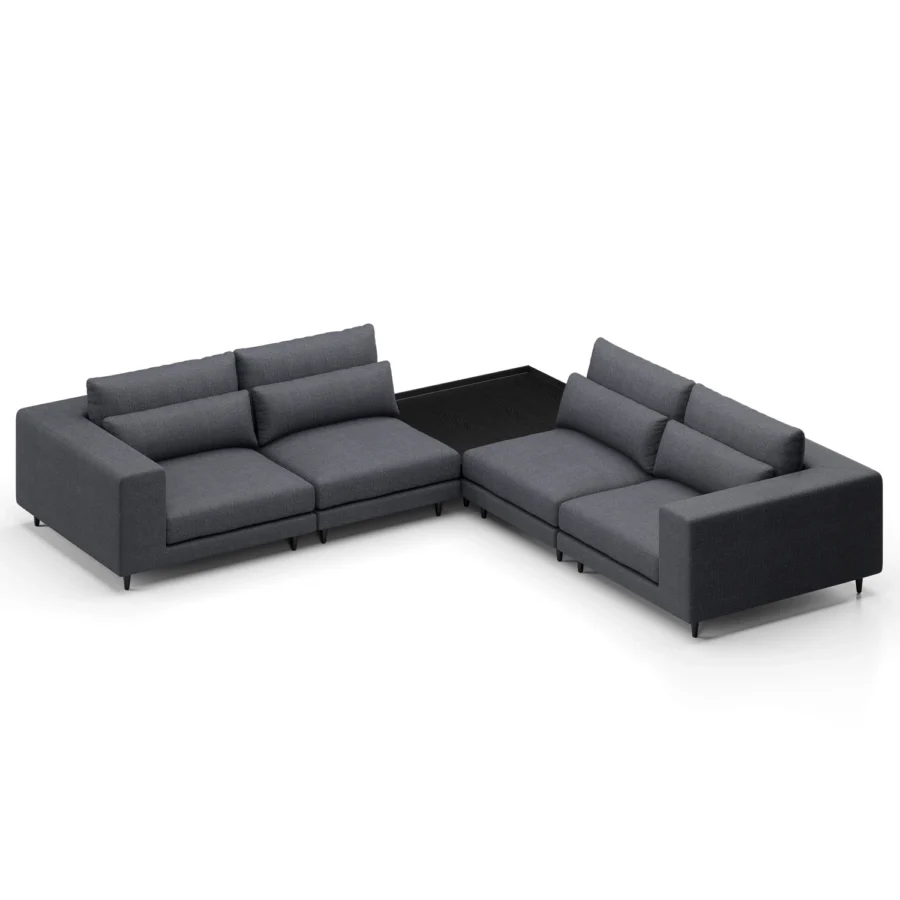 Stellar Works Atelier Leg Sectional Configuration 5 #24