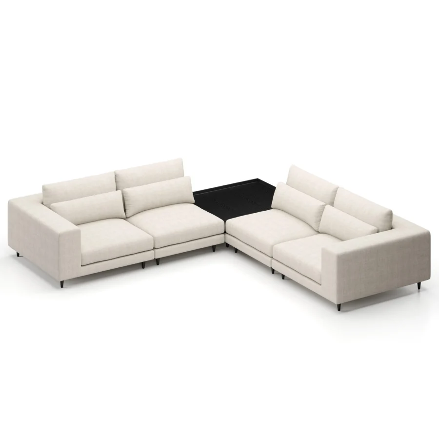Stellar Works Atelier Leg Sectional Configuration 5 #26