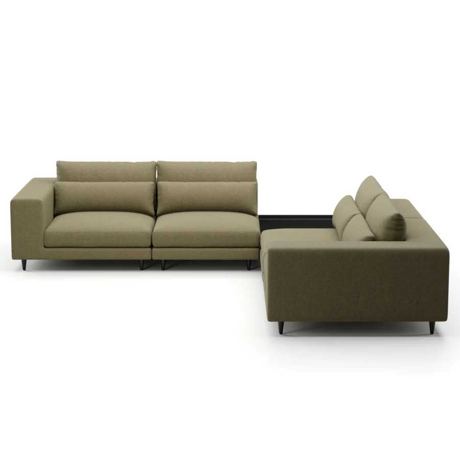 Stellar Works Atelier Leg Sectional Configuration 5 #27