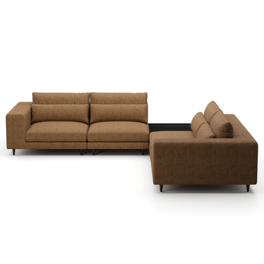 Stellar Works Atelier Leg Sectional Configuration 5 #29