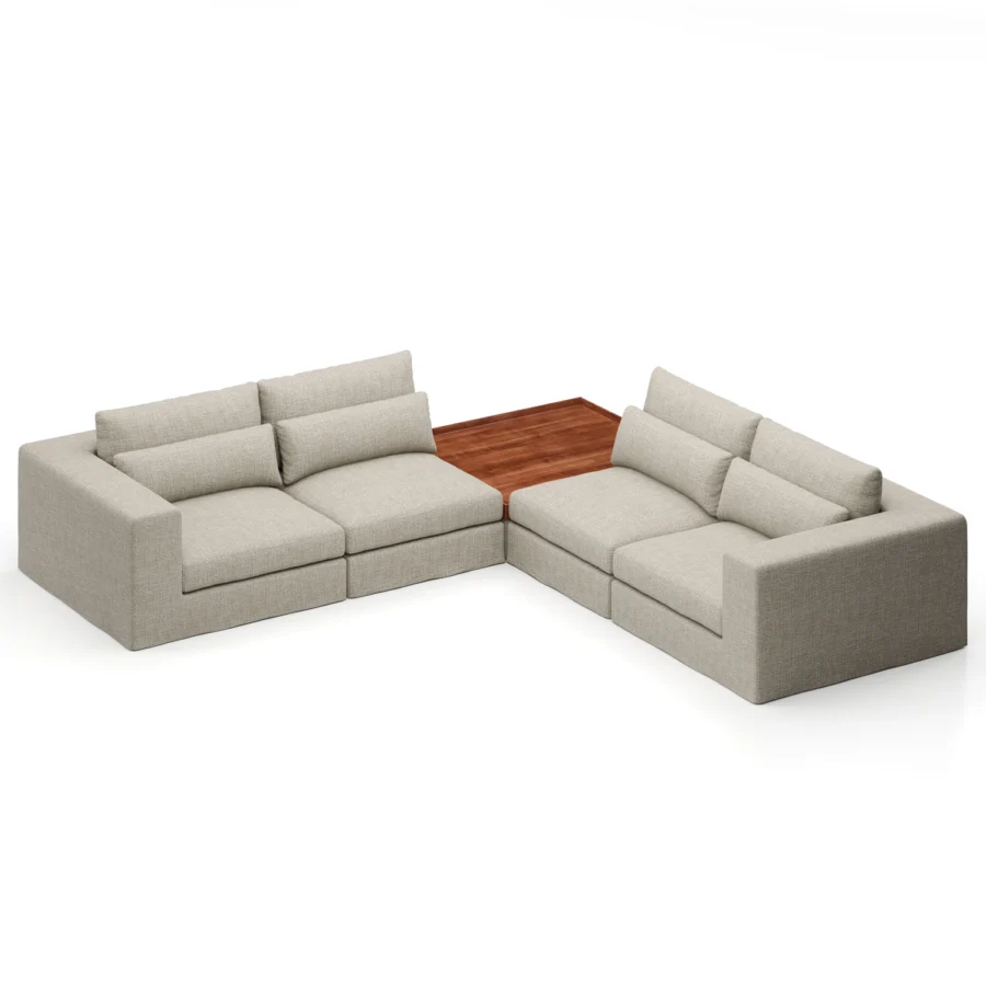 Stellar Works Atelier Skirt Sectional Configuration 5 #3