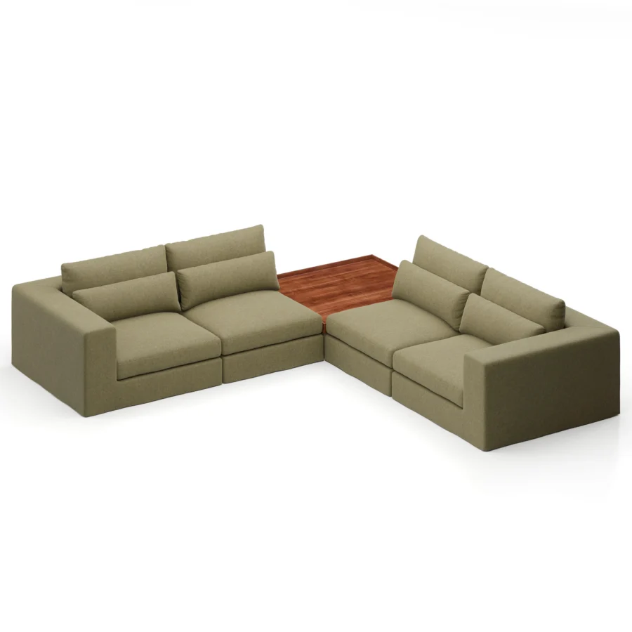 Stellar Works Atelier Skirt Sectional Configuration 5 #9