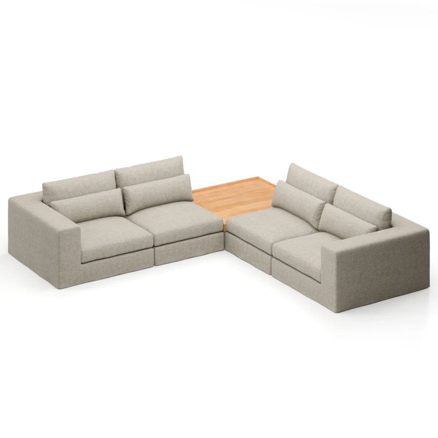 Stellar Works Atelier Skirt Sectional Configuration 5 #13