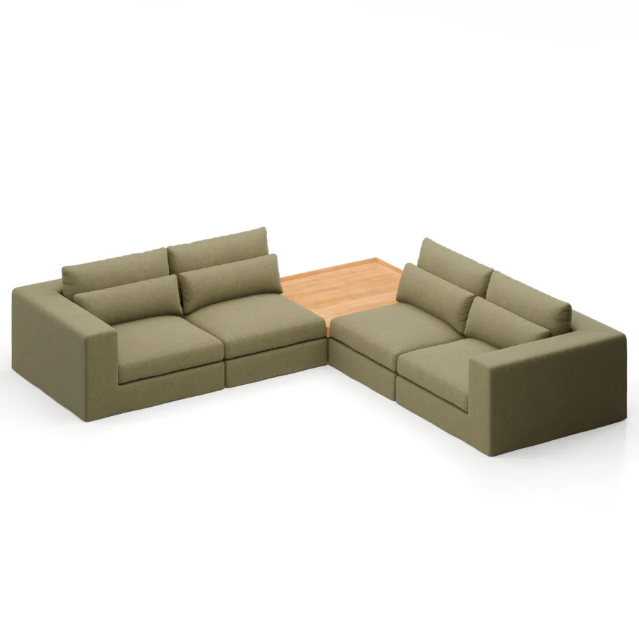 Stellar Works Atelier Skirt Sectional Configuration 5 #18