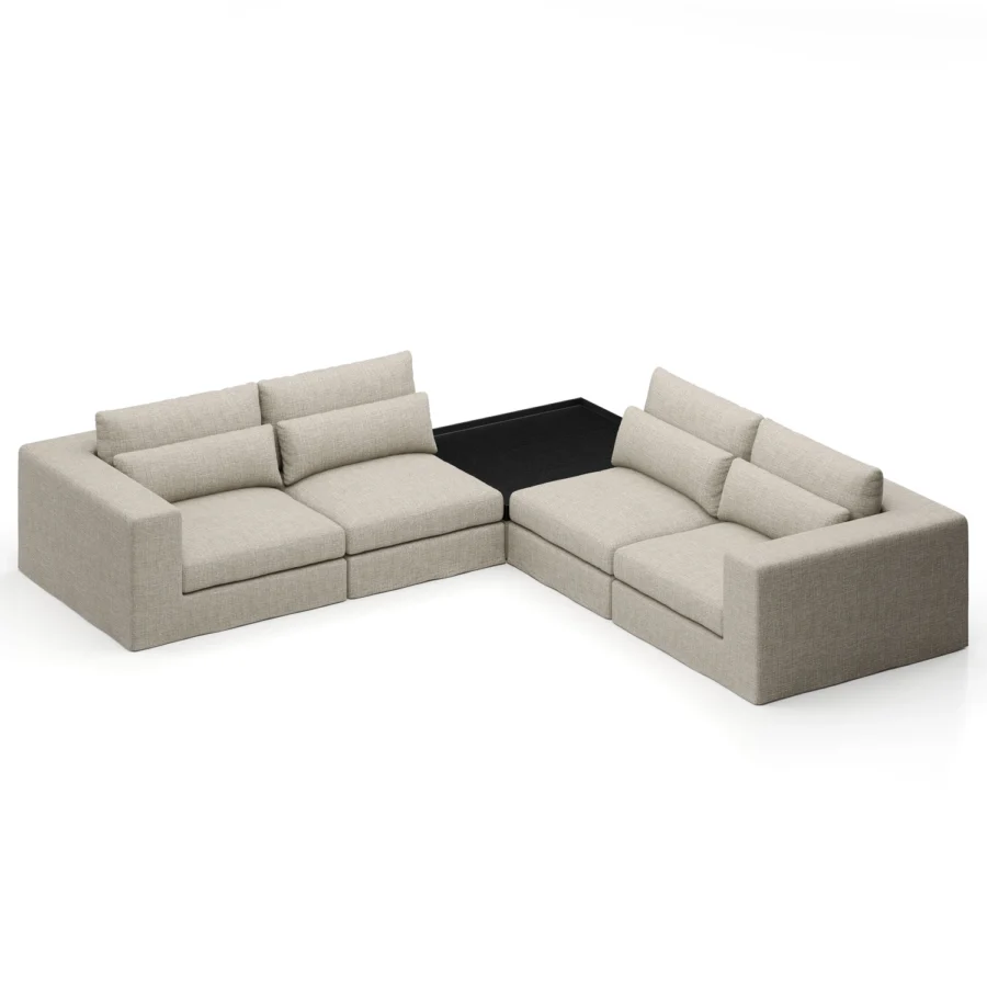 Stellar Works Atelier Skirt Sectional Configuration 5 #22
