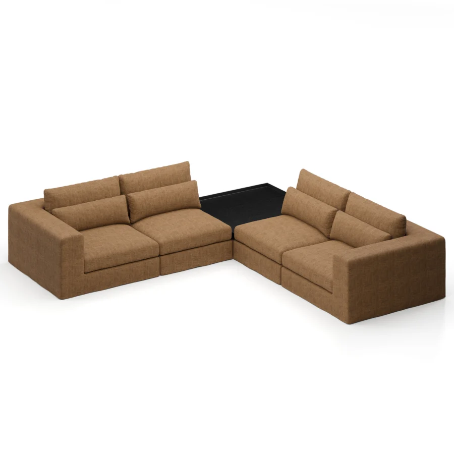 Stellar Works Atelier Skirt Sectional Configuration 5 #30