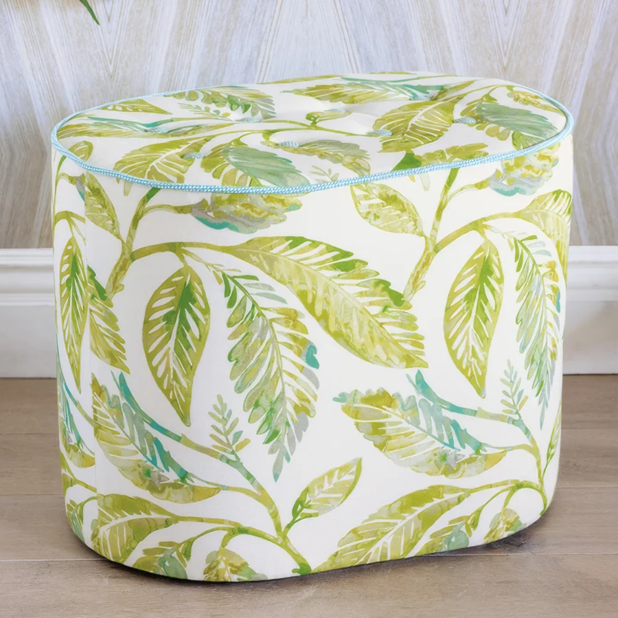 Eastern Accents Namale Botanical Ottoman #2