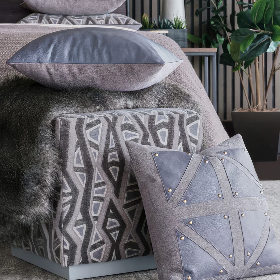 Eastern Accents Noah Cube Ottoman #3