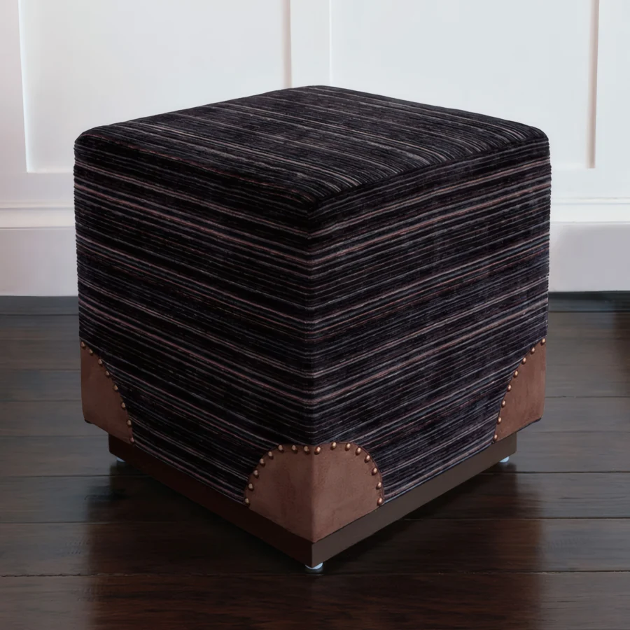 Eastern Accents Rocco Cube Ottoman #2