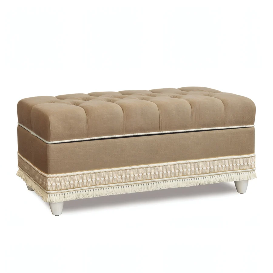 Eastern Accents San Savino Upholstered Storage Bench #1