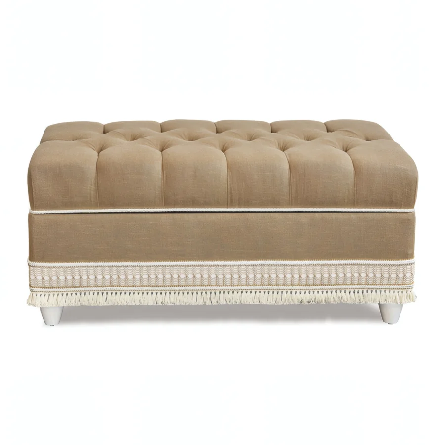 Eastern Accents San Savino Upholstered Storage Bench #2