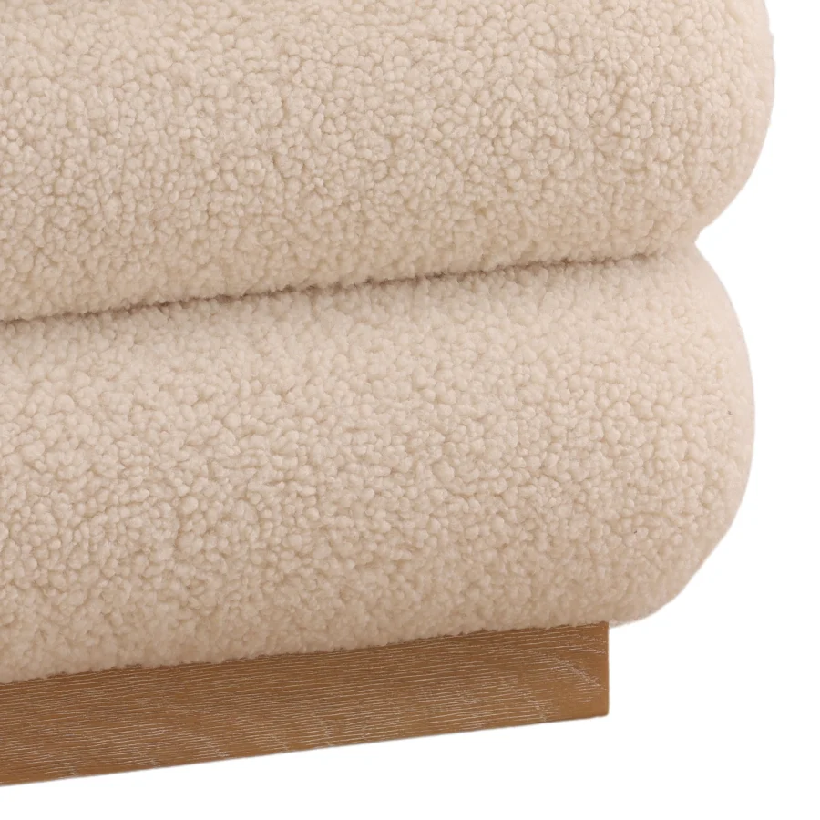Dovetail Rosana Storage Ottoman #4