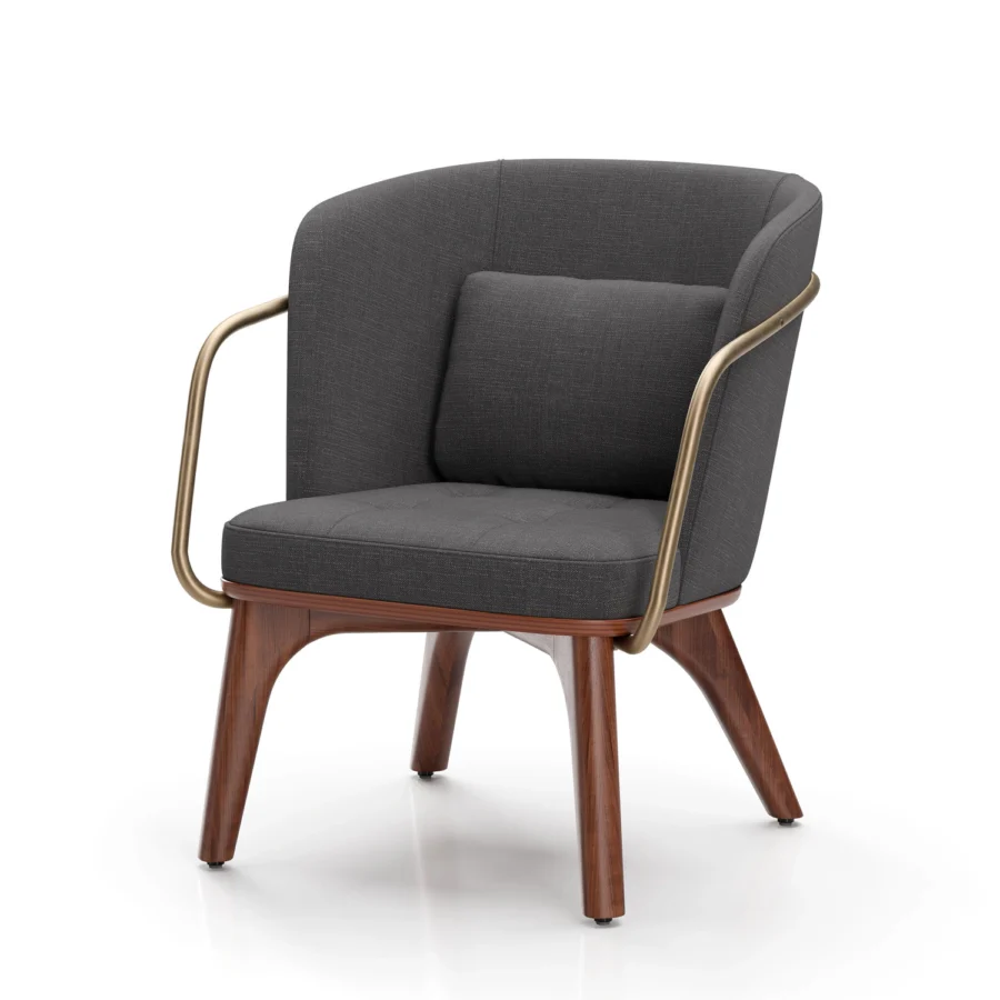 Stellar Works Utility Full Back Lounge Chair #1