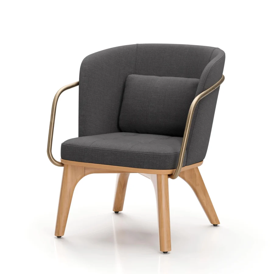 Stellar Works Utility Full Back Lounge Chair #12