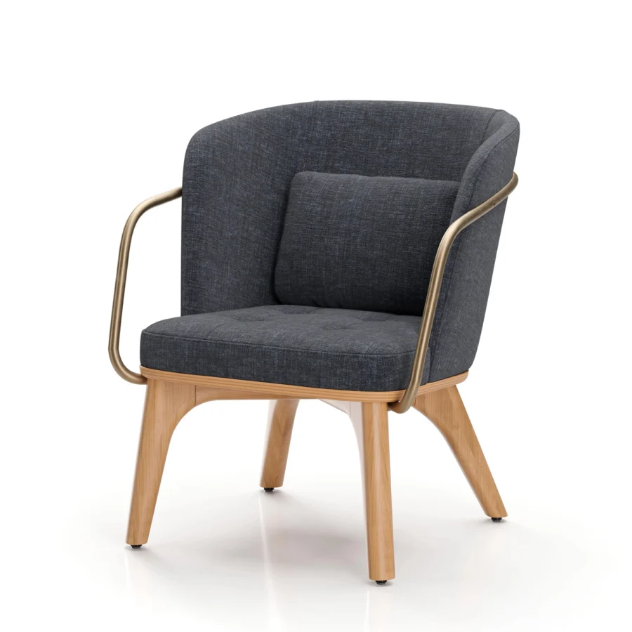 Stellar Works Utility Full Back Lounge Chair #22