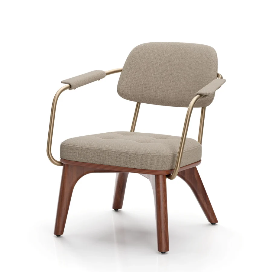 Stellar Works Utility Half Back Lounge Chair #3