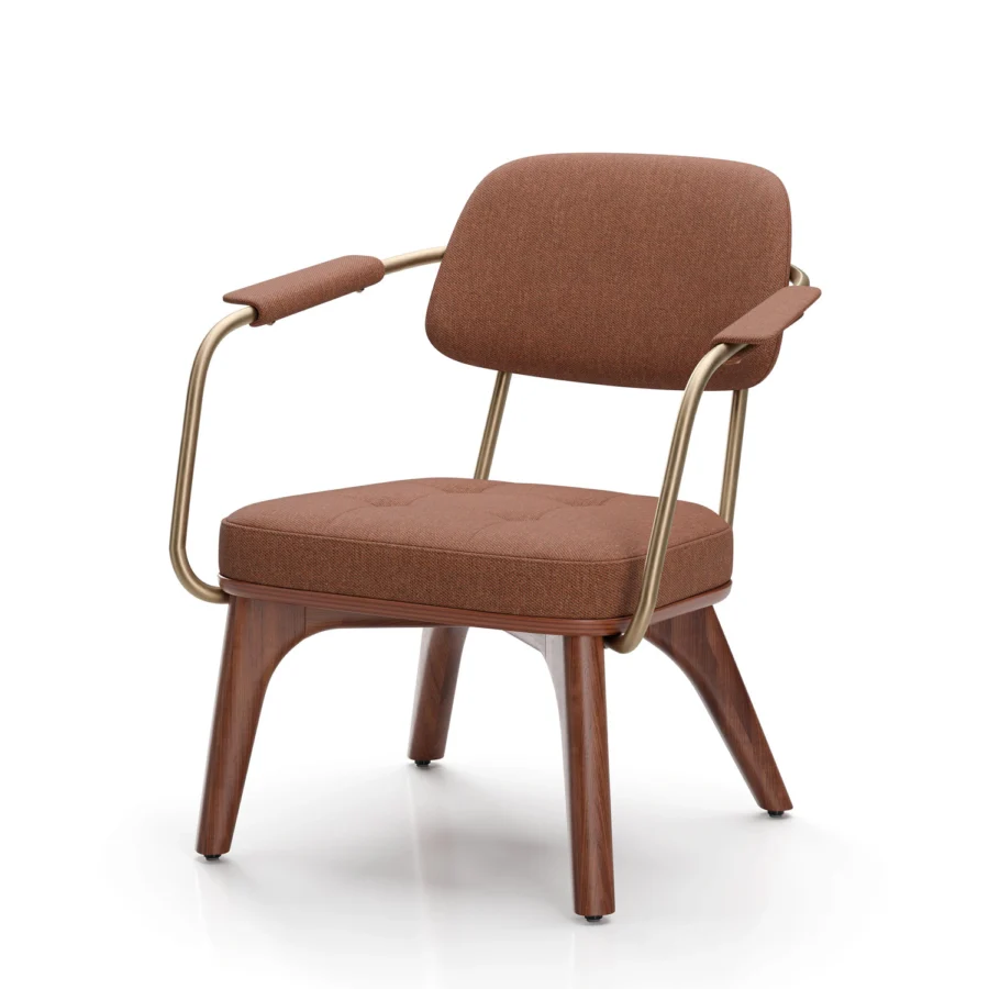 Stellar Works Utility Half Back Lounge Chair #5