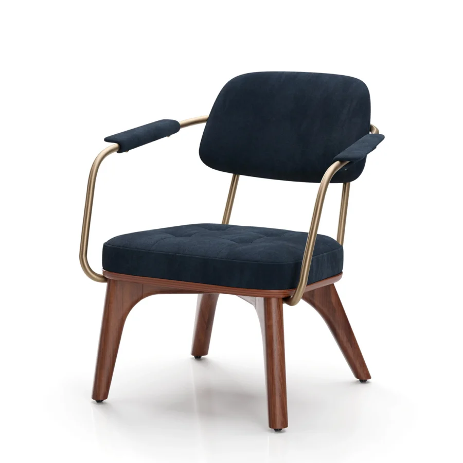 Stellar Works Utility Half Back Lounge Chair #6