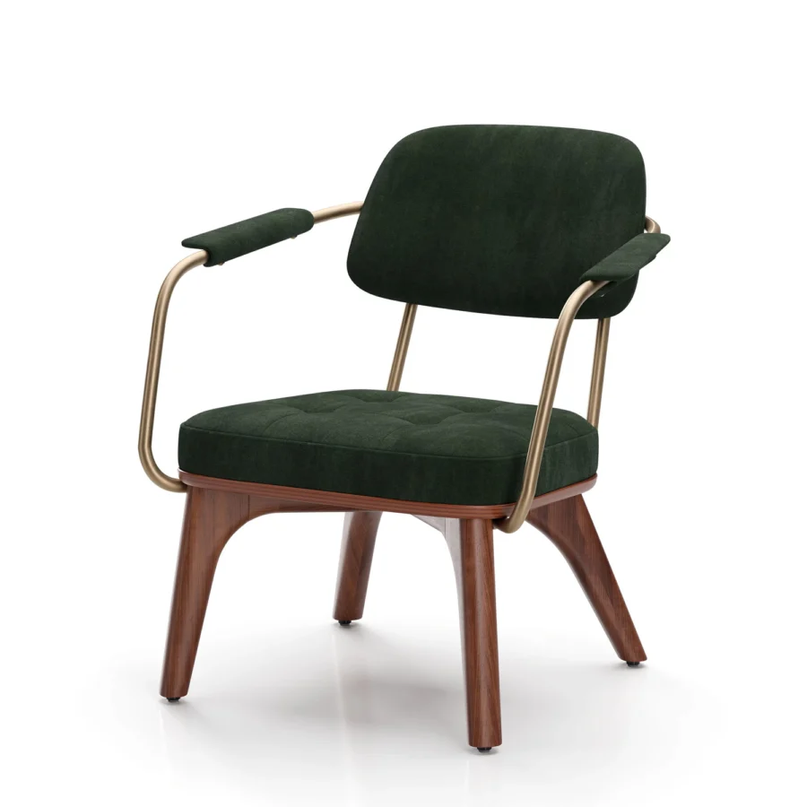 Stellar Works Utility Half Back Lounge Chair #7