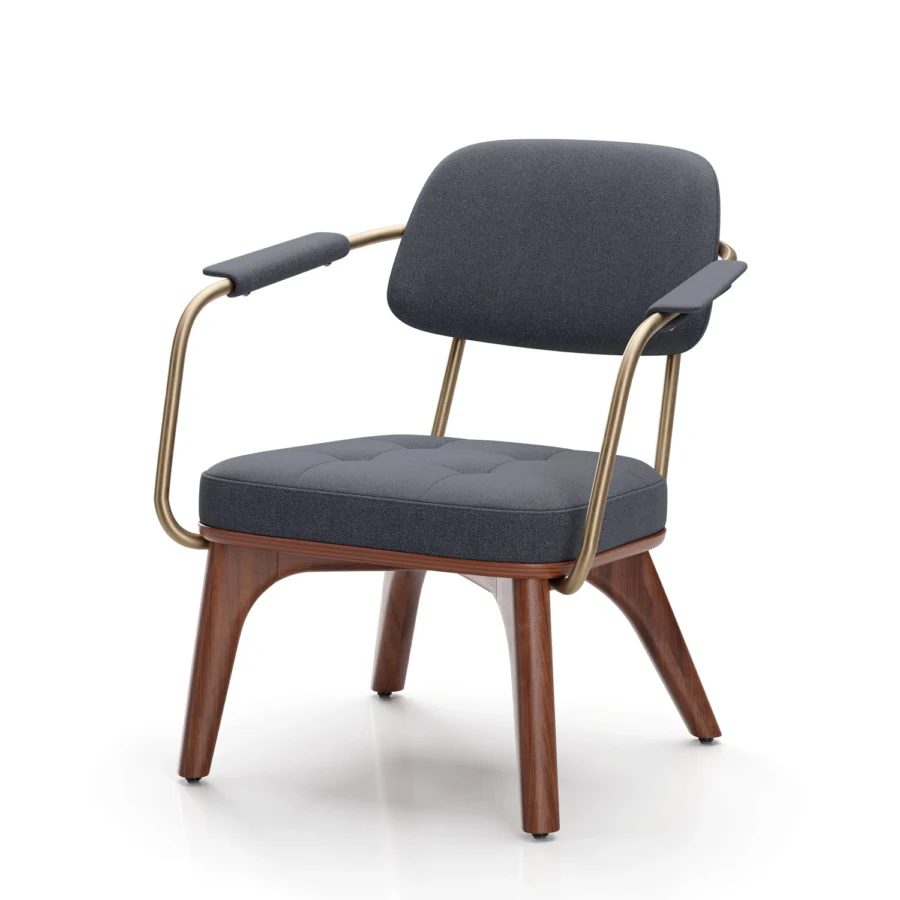 Stellar Works Utility Half Back Lounge Chair #8