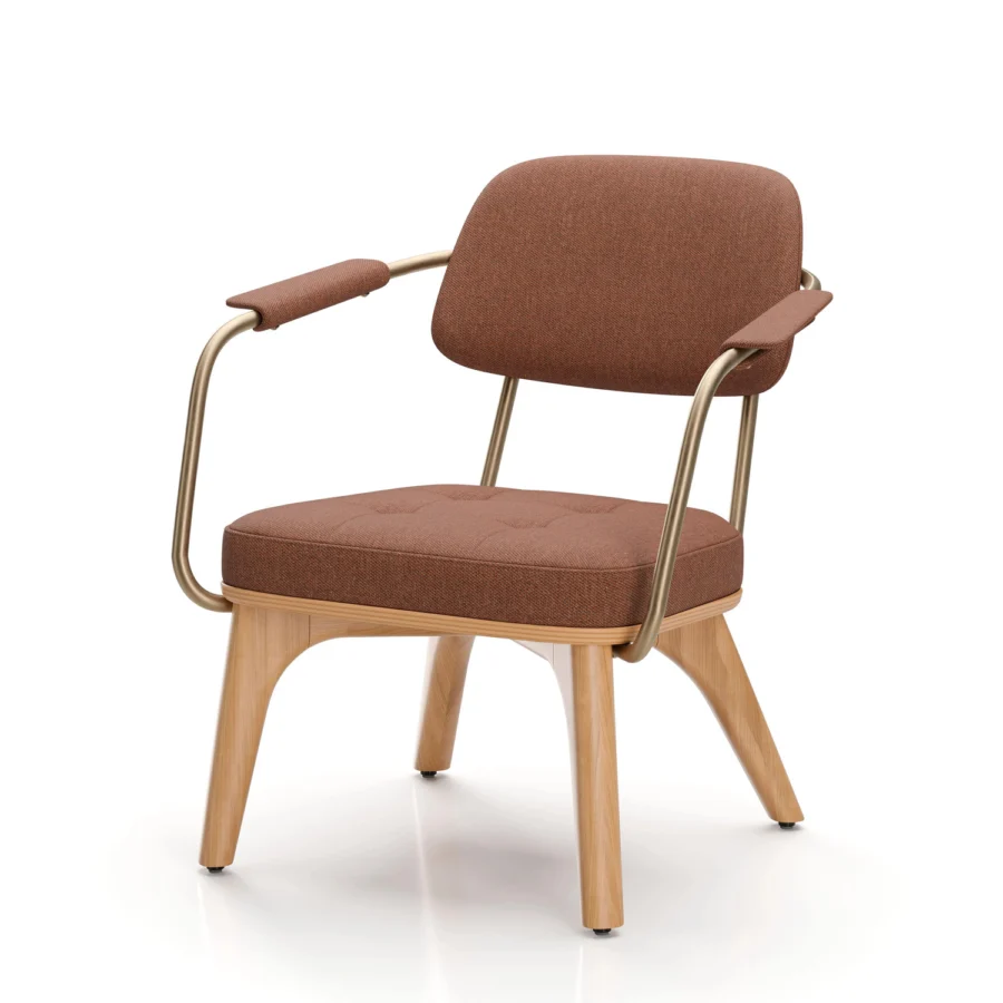 Stellar Works Utility Half Back Lounge Chair #19