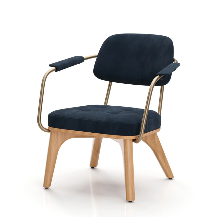 Stellar Works Utility Half Back Lounge Chair #20