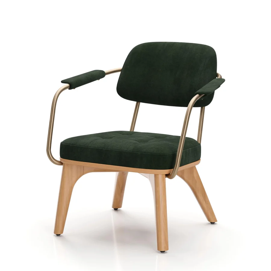 Stellar Works Utility Half Back Lounge Chair #21