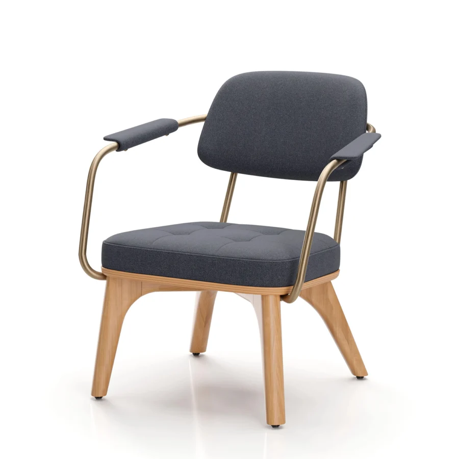 Stellar Works Utility Half Back Lounge Chair #2