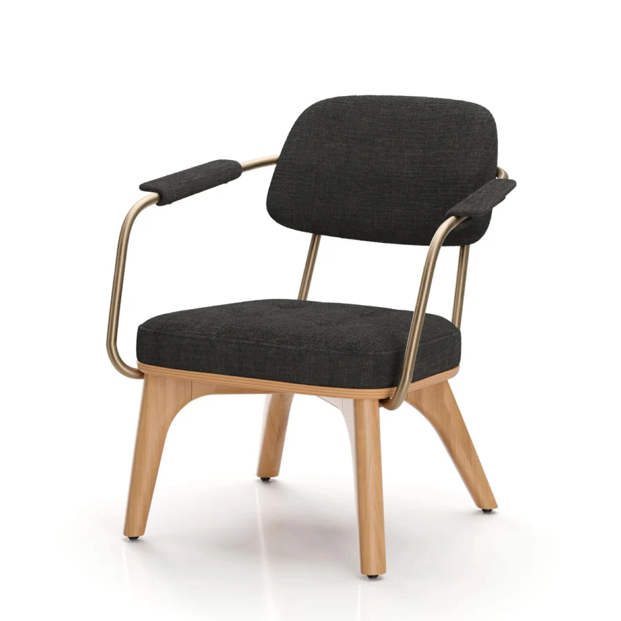 Stellar Works Utility Half Back Lounge Chair #23