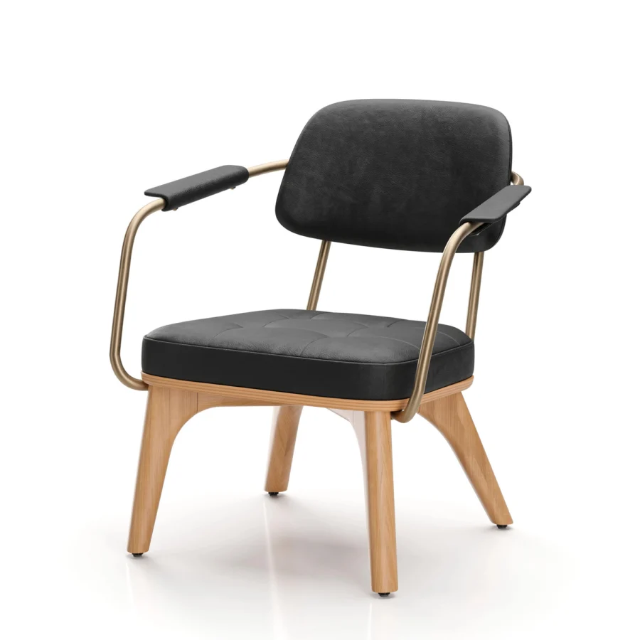 Stellar Works Utility Half Back Lounge Chair #24