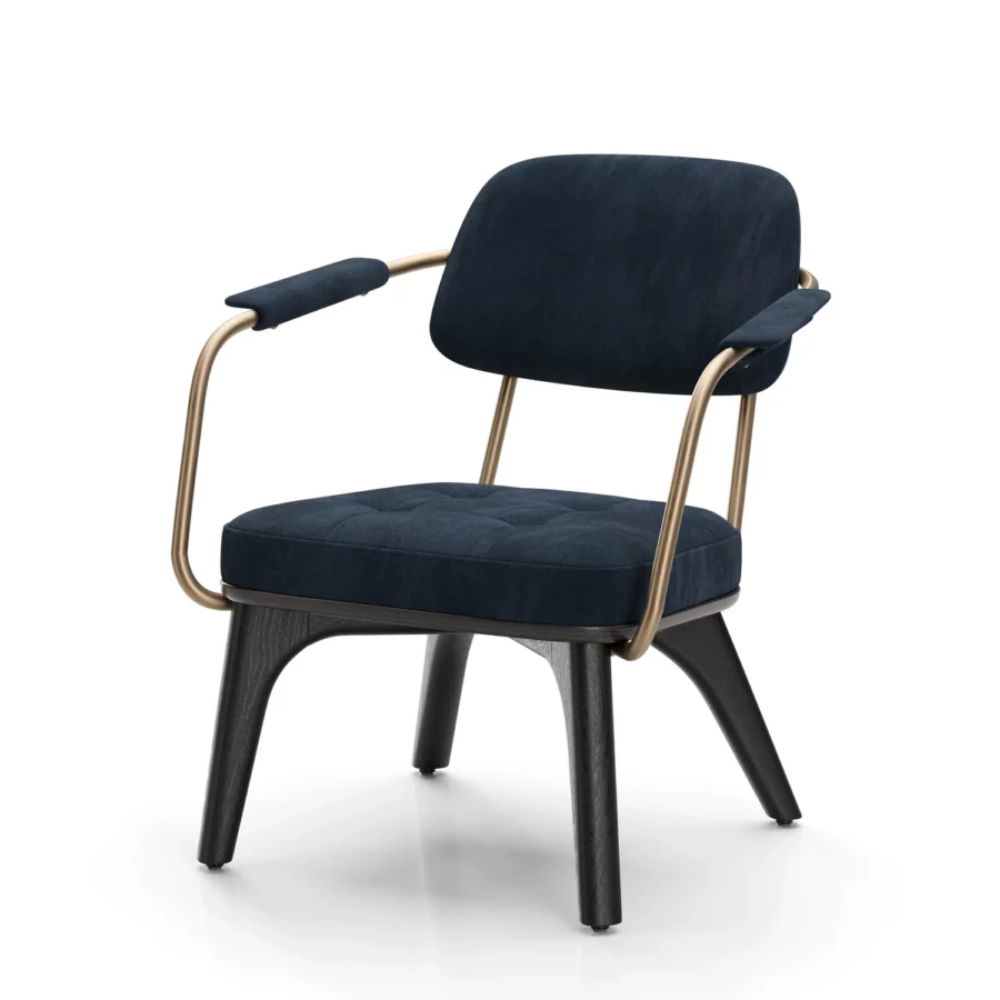 Stellar Works Utility Half Back Lounge Chair #29