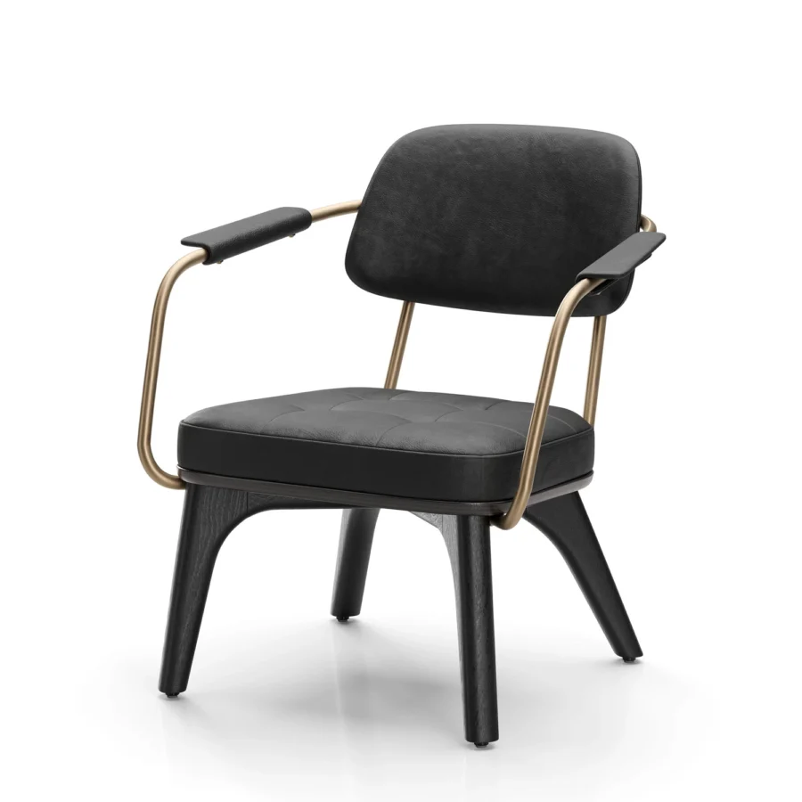 Stellar Works Utility Half Back Lounge Chair #34