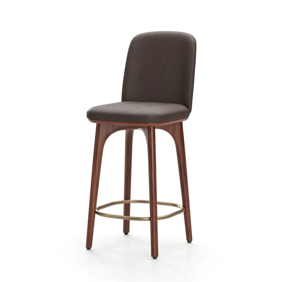 Stellar Works Utility Counter Stool With Backrest #12
