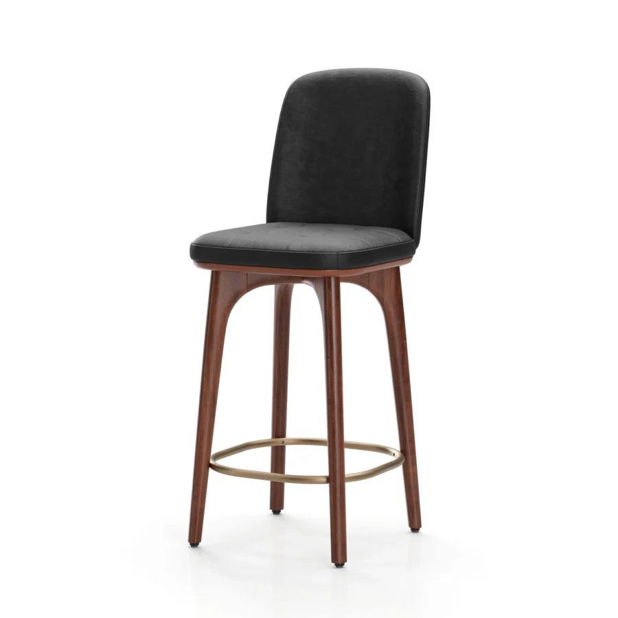 Stellar Works Utility Counter Stool With Backrest #13