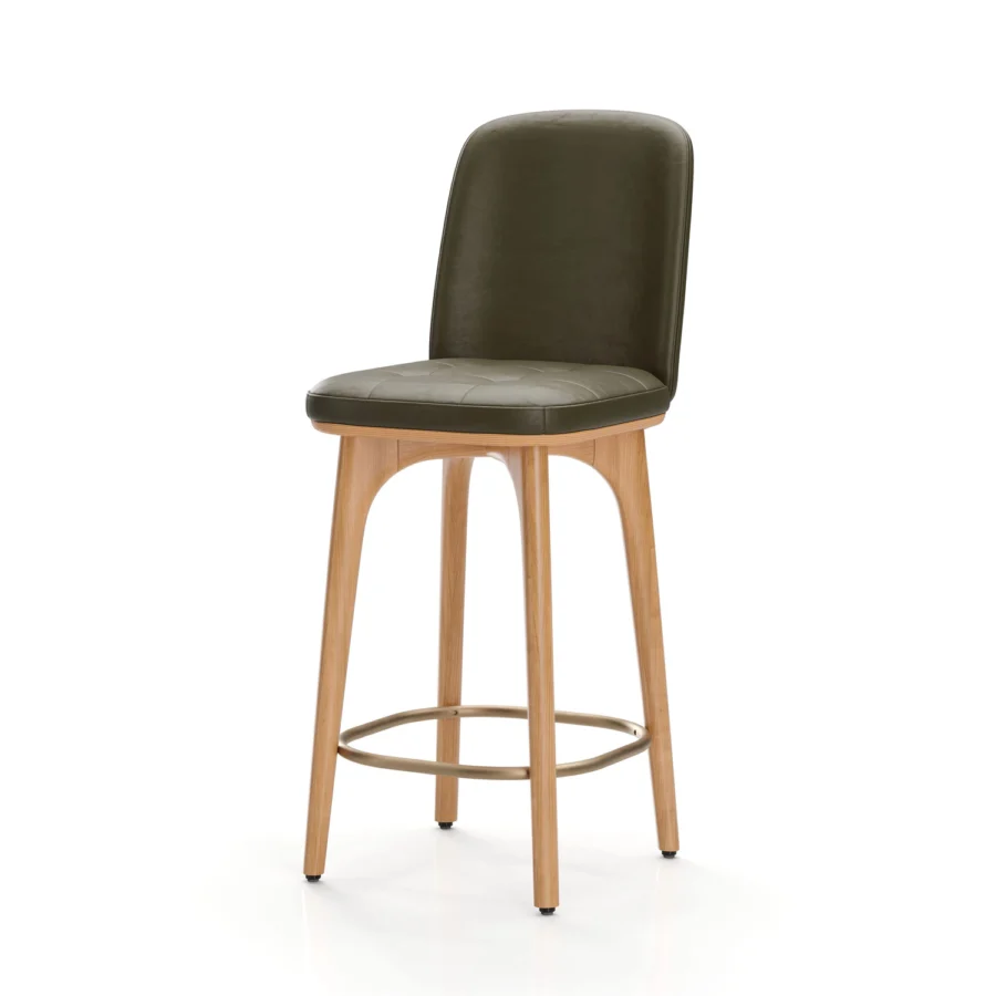 Stellar Works Utility Counter Stool With Backrest #15