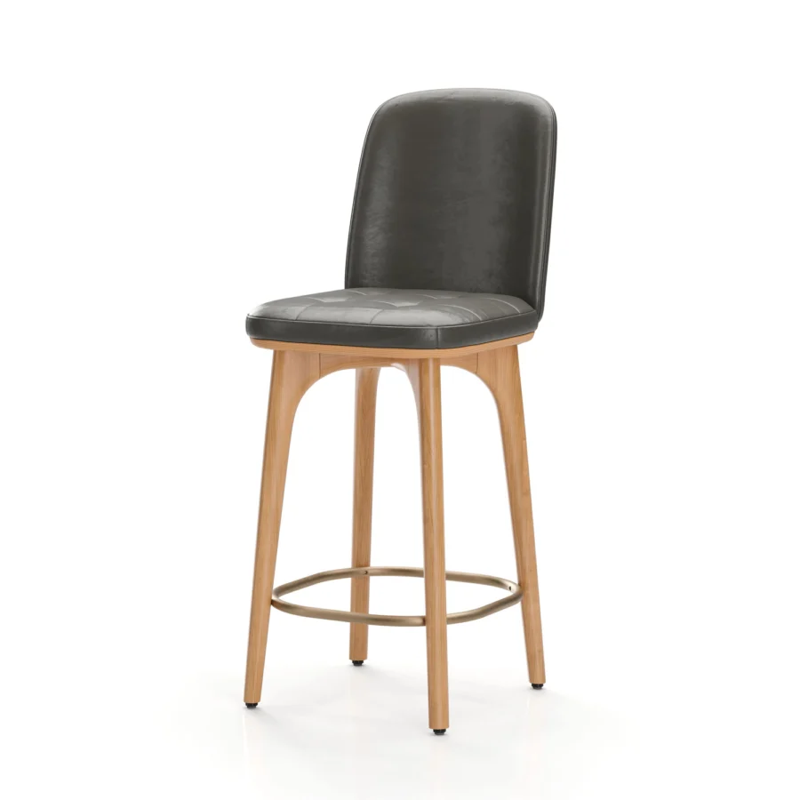 Stellar Works Utility Counter Stool With Backrest #16