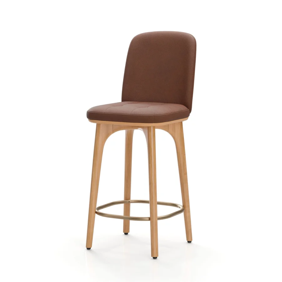 Stellar Works Utility Counter Stool With Backrest #19