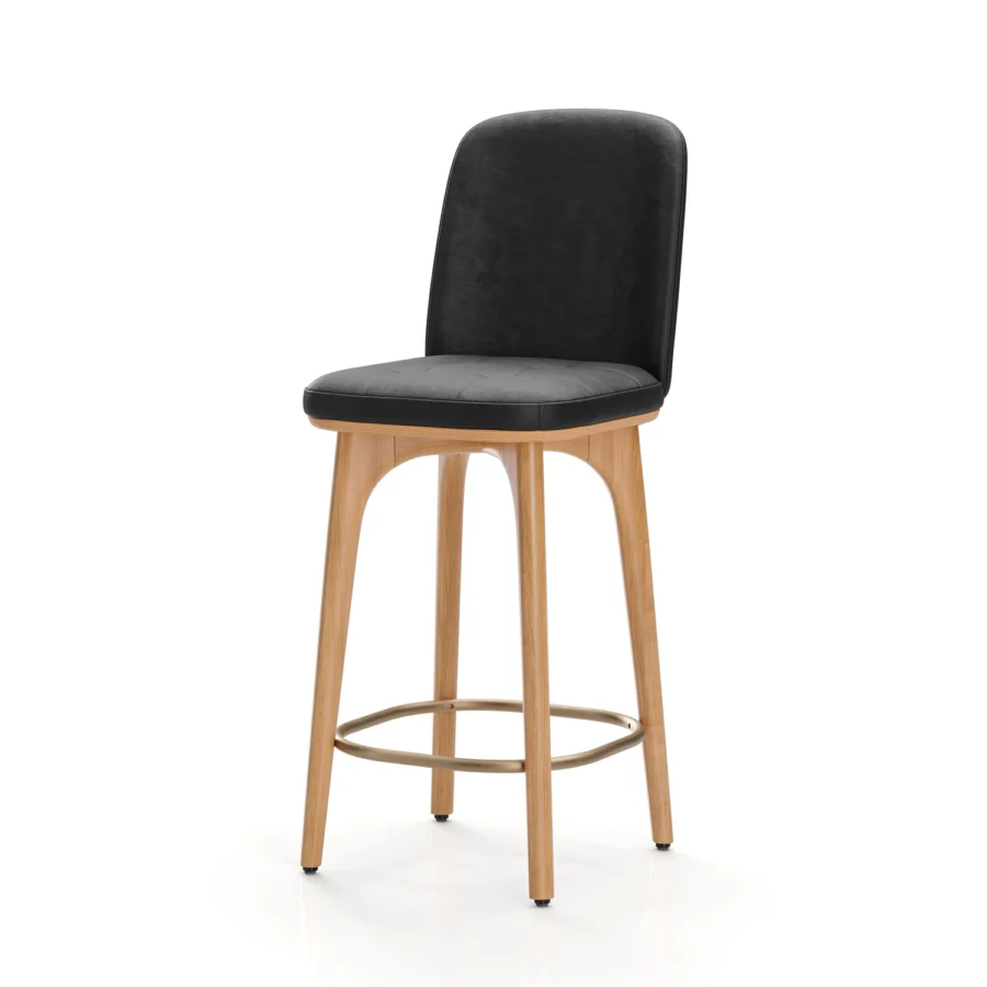 Stellar Works Utility Counter Stool With Backrest #21