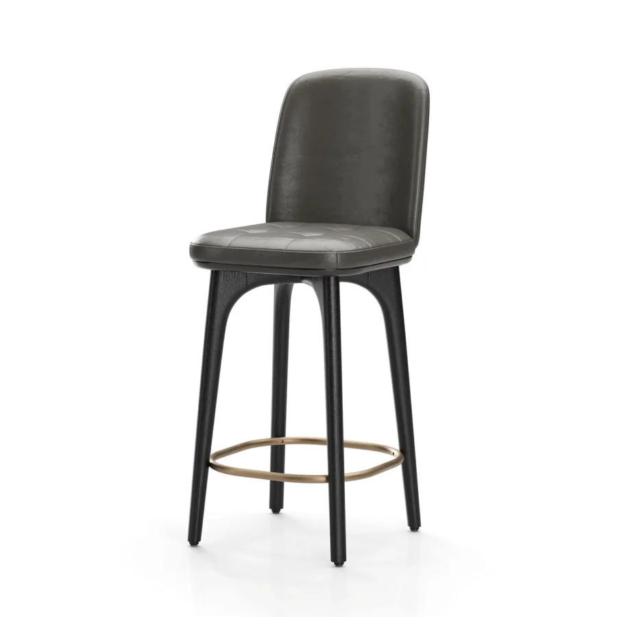 Stellar Works Utility Counter Stool With Backrest #25