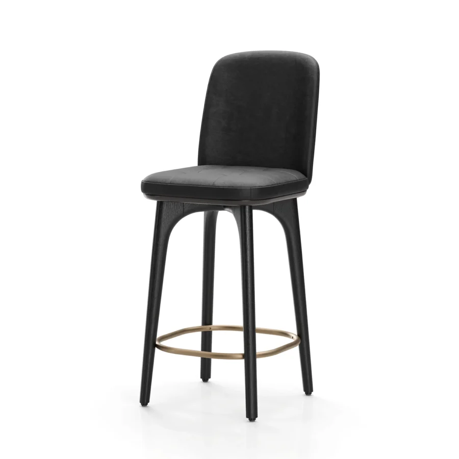 Stellar Works Utility Counter Stool With Backrest #30