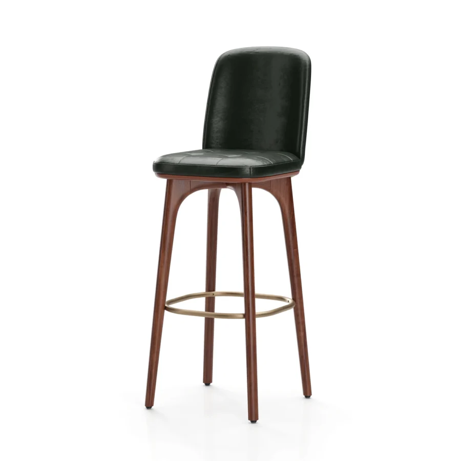 Stellar Works Utility Bar Stool With Backrest #2